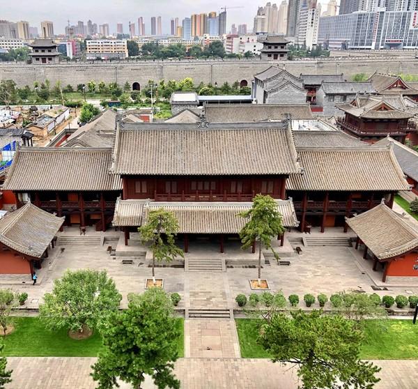 大同市火车站周围街景，大同\u0026八月古都忆平城