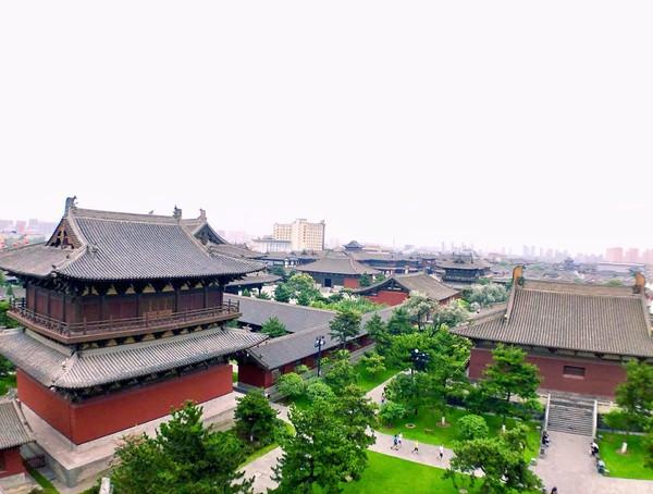 大同市火车站周围街景，大同\u0026八月古都忆平城