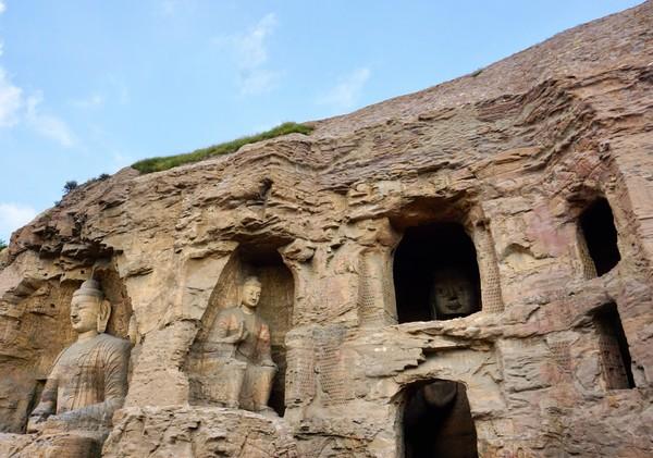 大同市火车站周围街景，大同\u0026八月古都忆平城