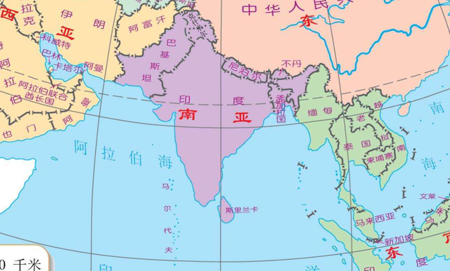 南亚有哪些国家，南亚超过一亿人口的国家有哪些（为何人口却那么多呢）