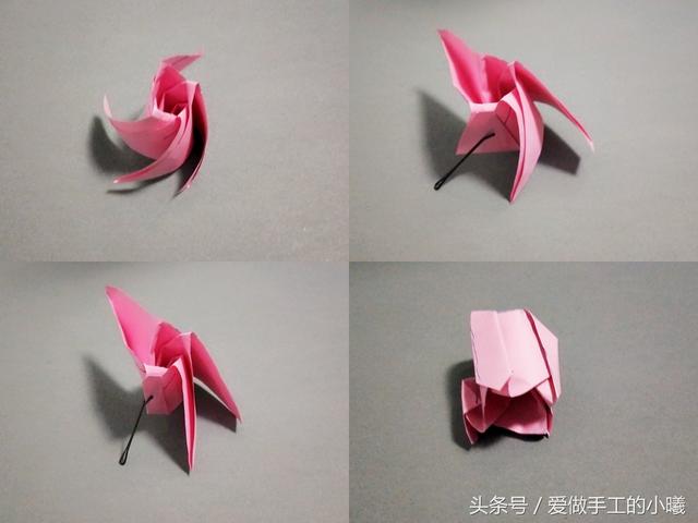 川崎玫瑰花怎么折，如何用纸张折出川崎玫瑰（最适合手残党的折纸玫瑰）