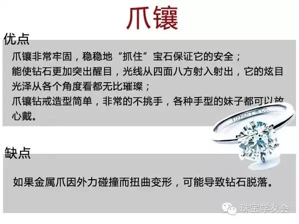 钻石的镶嵌方式有哪些，钻石的常见镶嵌方式有哪几种（6种钻石镶嵌工艺的优劣势对比）