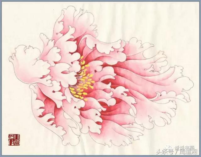 我怎样画工笔牡丹，我怎样画工笔牡丹视频（珍藏版~这篇国画工笔牡丹教程超级详细）