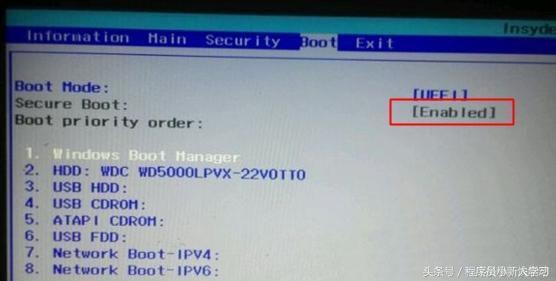 uefi boot什么意思，uefi是什么意思（BIOS下Secure）