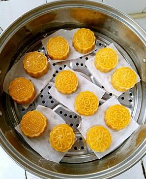 图片[5]-【南瓜月饼】做法步骤图 又香又糯 100%成功-起舞食谱网