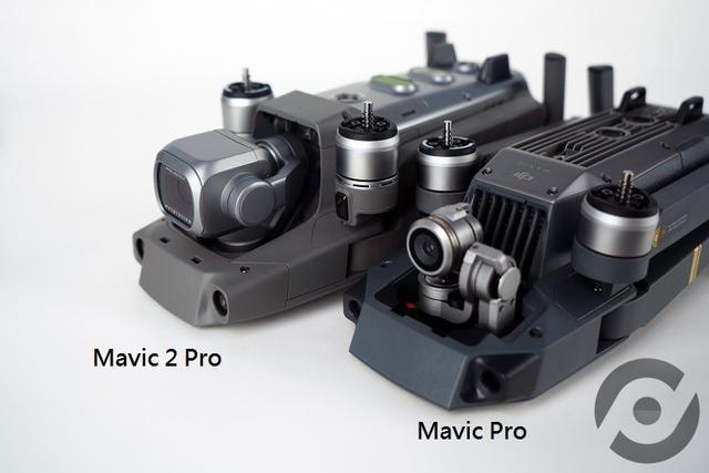 大疆mavic2pro有红外热成像模式，可见光相机分辨率（面面观，与上代）