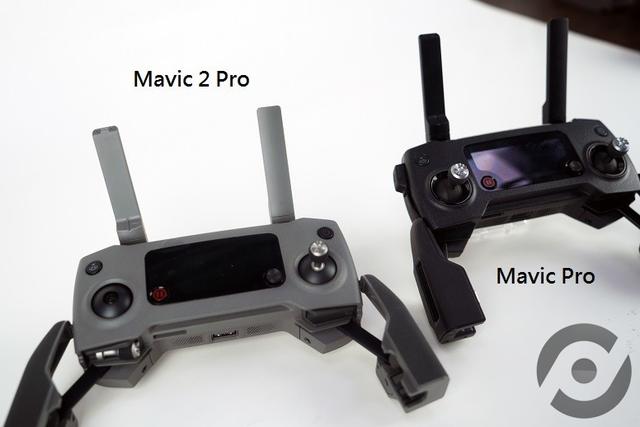 大疆mavic2pro有红外热成像模式，可见光相机分辨率（面面观，与上代）