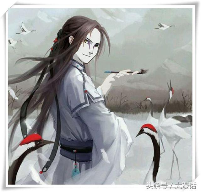 火影忍者   蝎，微信头像，火影忍者   蝎（火影忍者换上了汉服）