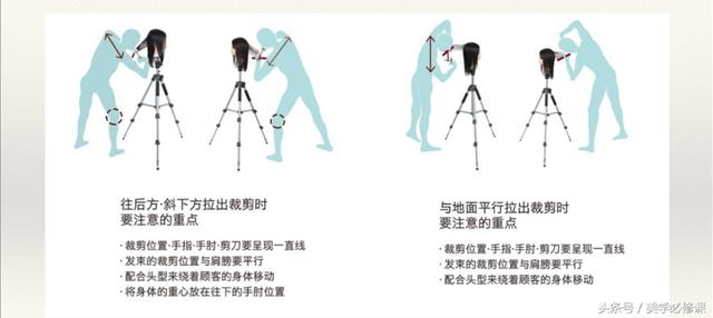 发型师必须要掌握的9大剪发技巧 ！，剪发基本手法（剪发必修课：掌握7点“分区）