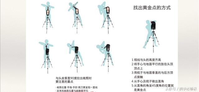 发型师必须要掌握的9大剪发技巧 ！，剪发基本手法（剪发必修课：掌握7点“分区）