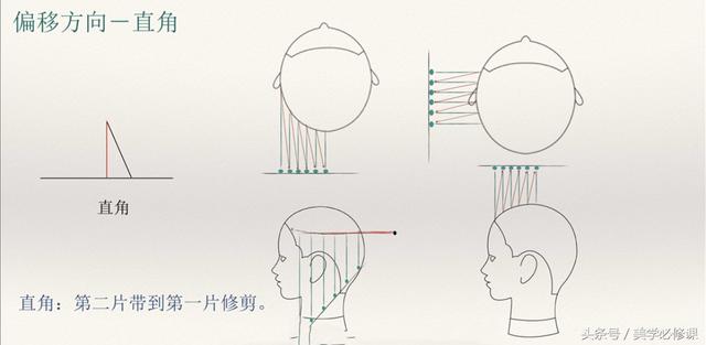 发型师必须要掌握的9大剪发技巧 ！，剪发基本手法（剪发必修课：掌握7点“分区）
