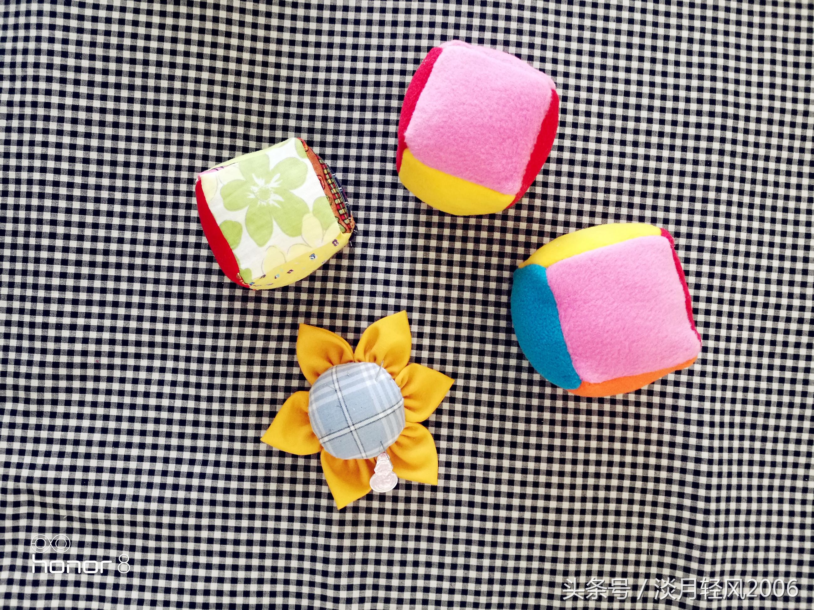 缝沙包制作过程，缝沙包怎么做（6块小布头做一个大人、小孩、老人都可以玩的玩具）