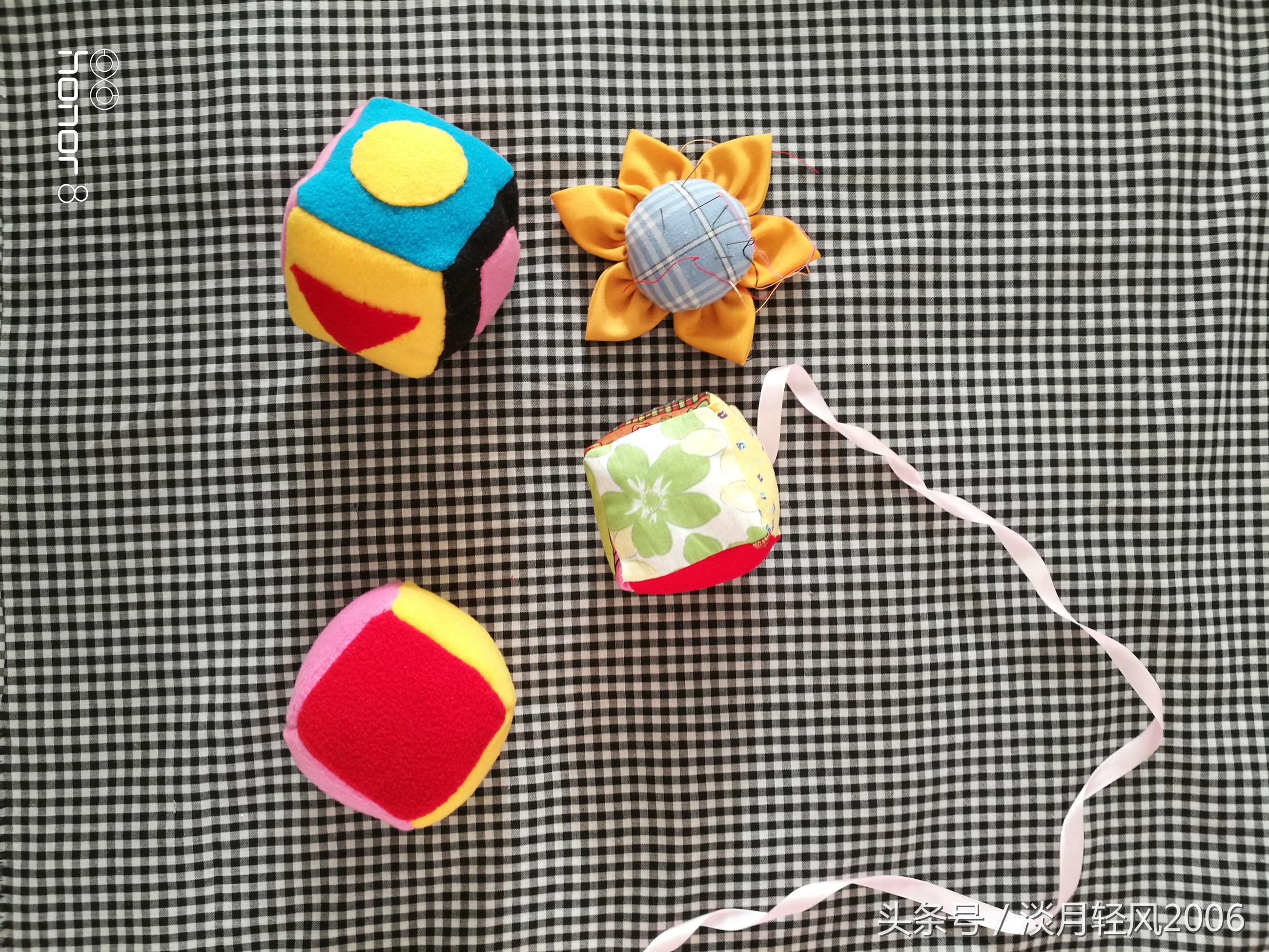 缝沙包制作过程，缝沙包怎么做（6块小布头做一个大人、小孩、老人都可以玩的玩具）