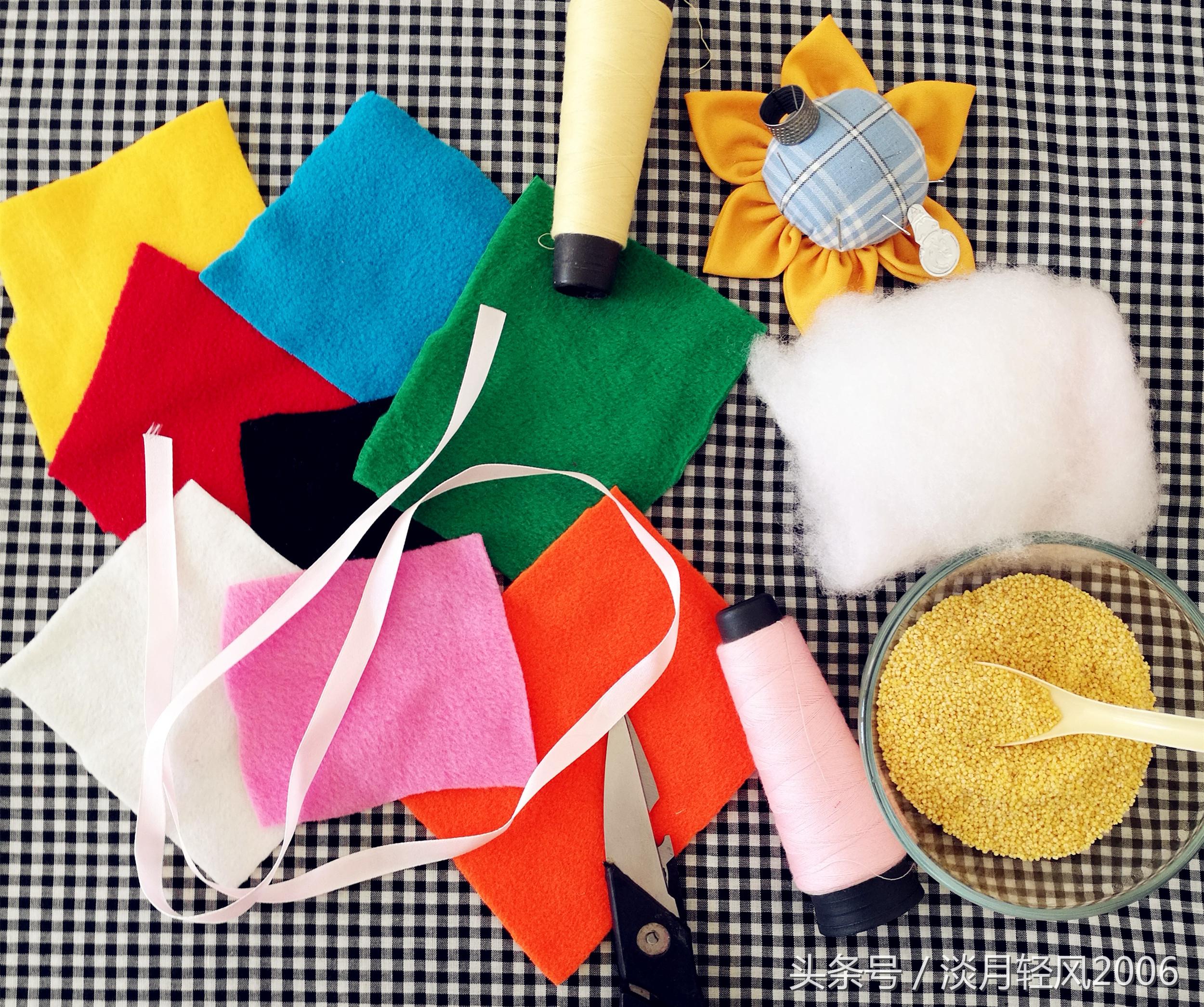 缝沙包制作过程，缝沙包怎么做（6块小布头做一个大人、小孩、老人都可以玩的玩具）