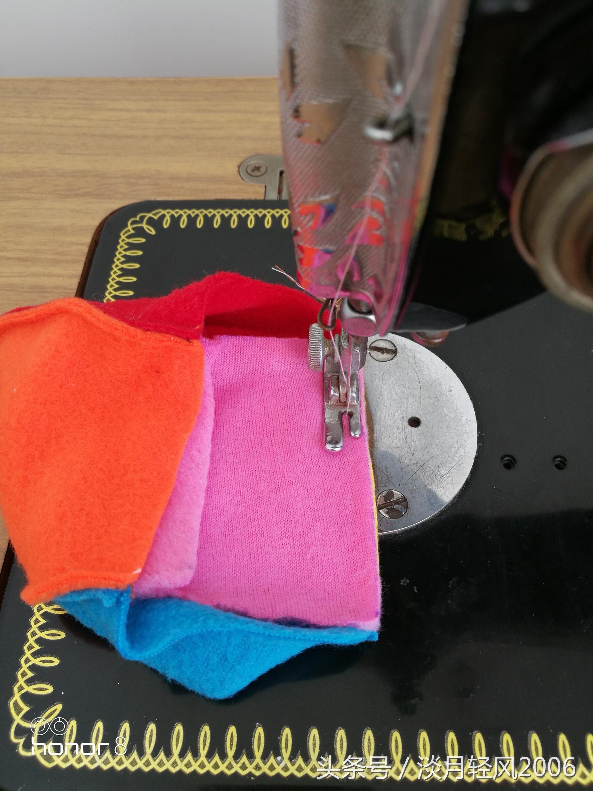 缝沙包制作过程，缝沙包怎么做（6块小布头做一个大人、小孩、老人都可以玩的玩具）