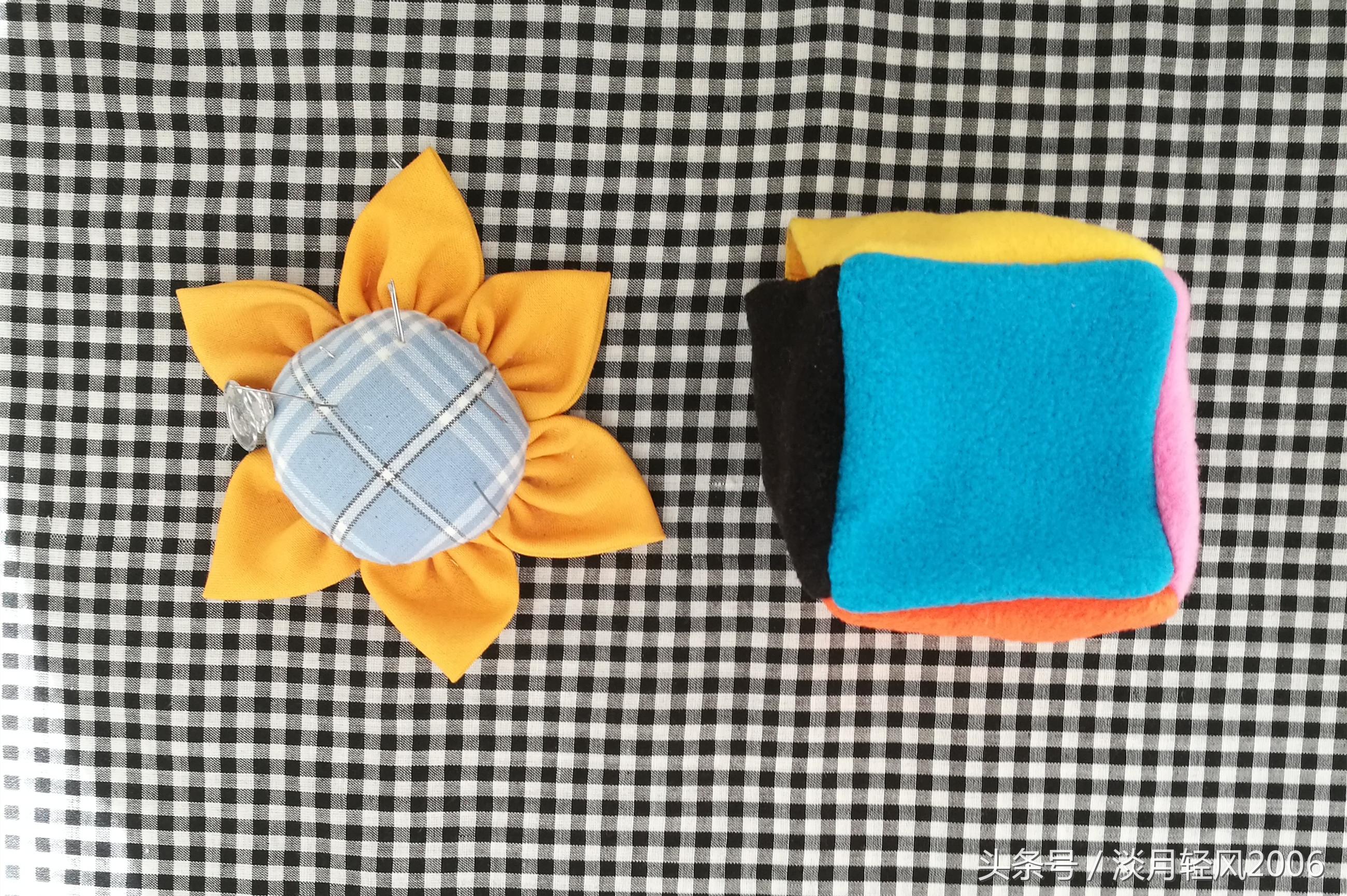 缝沙包制作过程,缝沙包怎么做(6块小布头做一个大人,小孩,老人都可以
