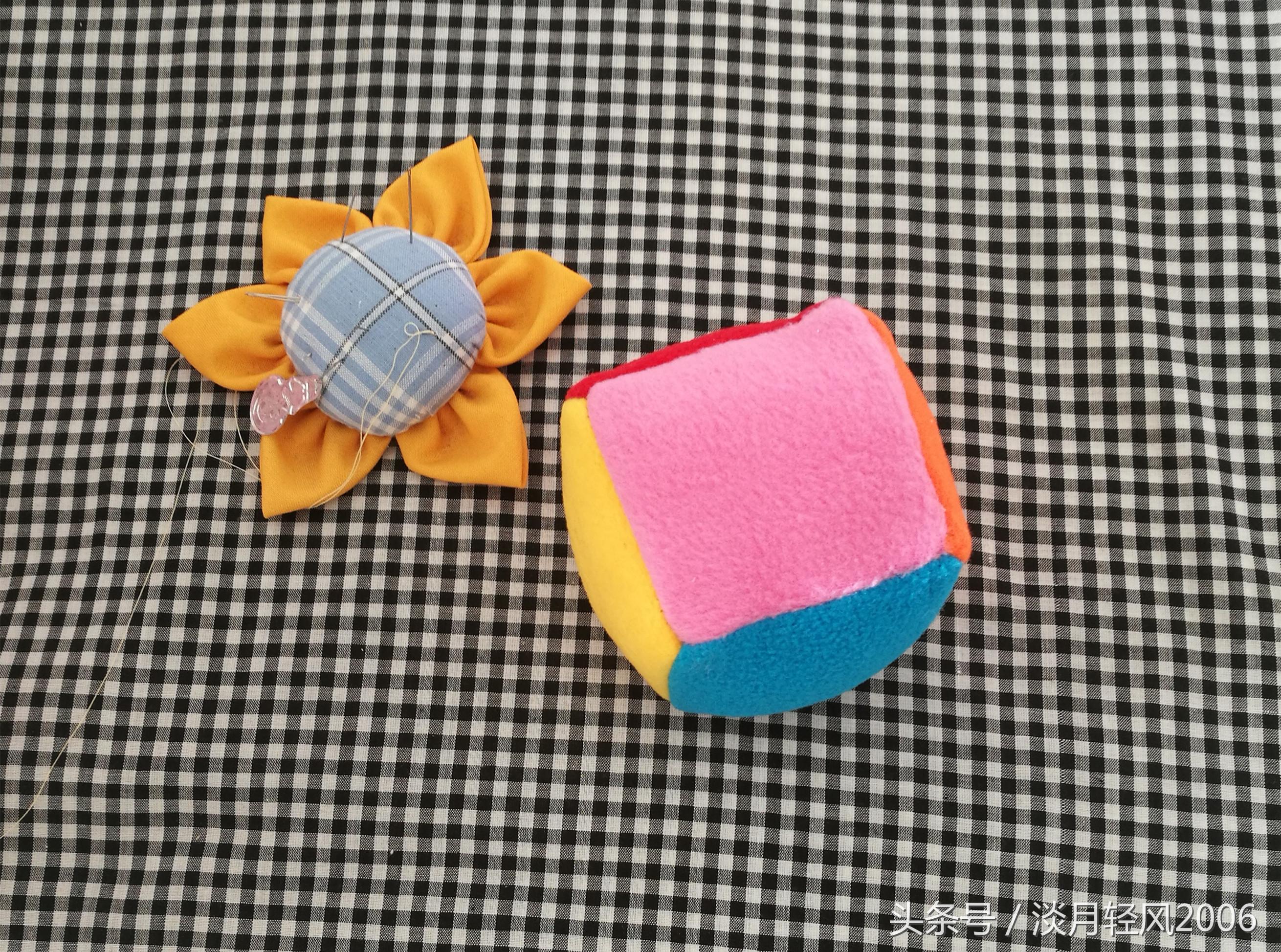 缝沙包制作过程,缝沙包怎么做(6块小布头做一个大人,小孩,老人都可以