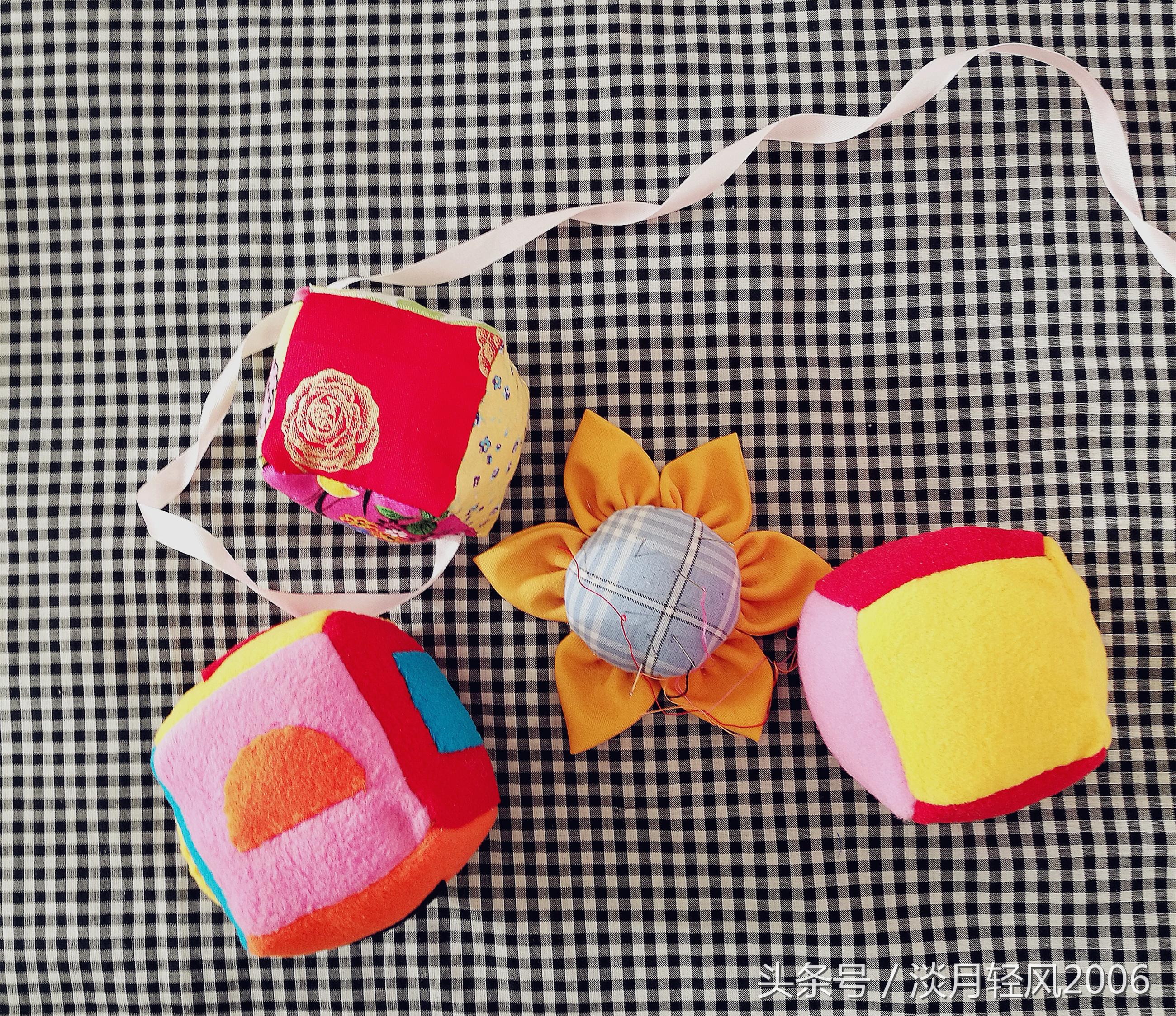 缝沙包制作过程，缝沙包怎么做（6块小布头做一个大人、小孩、老人都可以玩的玩具）