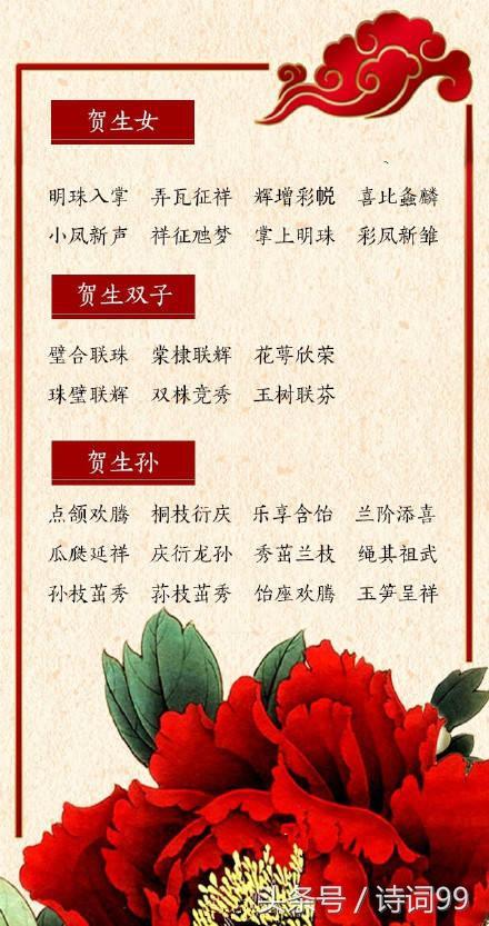 描写祝福的四字词语有哪些，写出表示祝福的四字词语（古时候的各种祝福语）