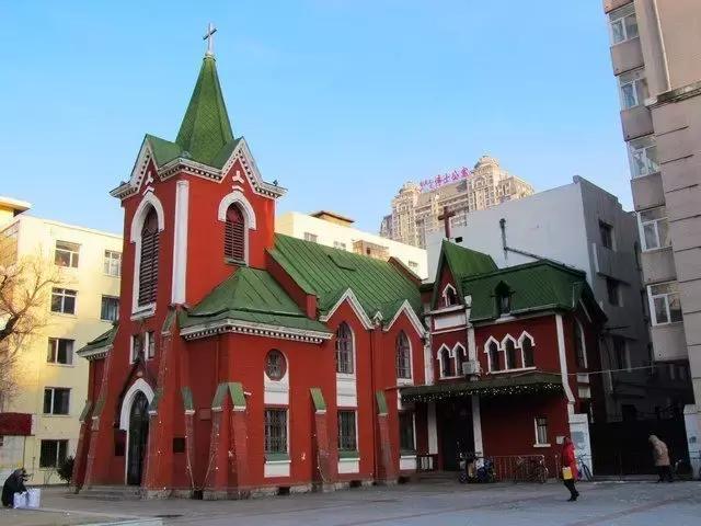 哈尔滨现存教堂，探访百年老建筑 冰城老教堂