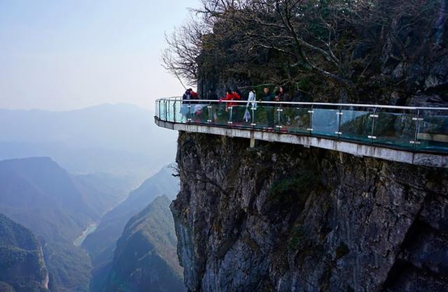 张家界玻璃桥风景图片图片