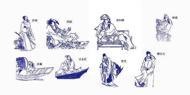 唐宋八大家简介，唐宋八大家简介和代表作（唐宋八大家：一人一首代表作）