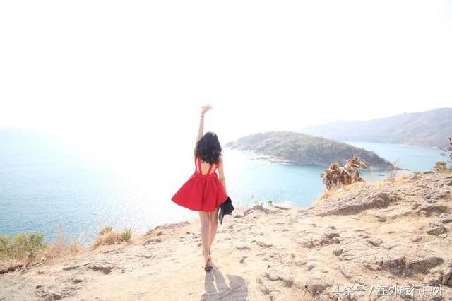 画面泰国旅游骑大象，90后小清新出游泰国