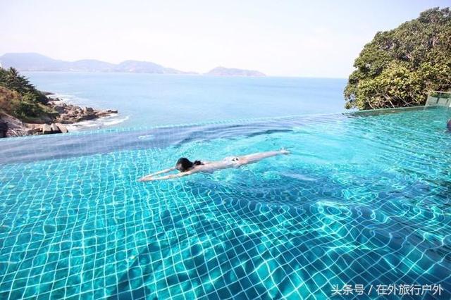 画面泰国旅游骑大象，90后小清新出游泰国