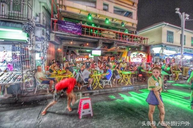 画面泰国旅游骑大象，90后小清新出游泰国