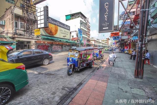 画面泰国旅游骑大象，90后小清新出游泰国