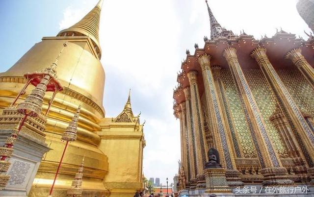 画面泰国旅游骑大象，90后小清新出游泰国