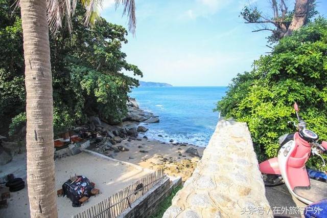 画面泰国旅游骑大象，90后小清新出游泰国