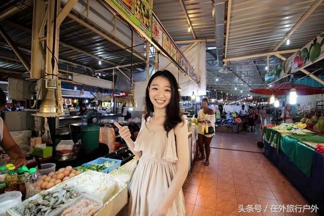 画面泰国旅游骑大象，90后小清新出游泰国