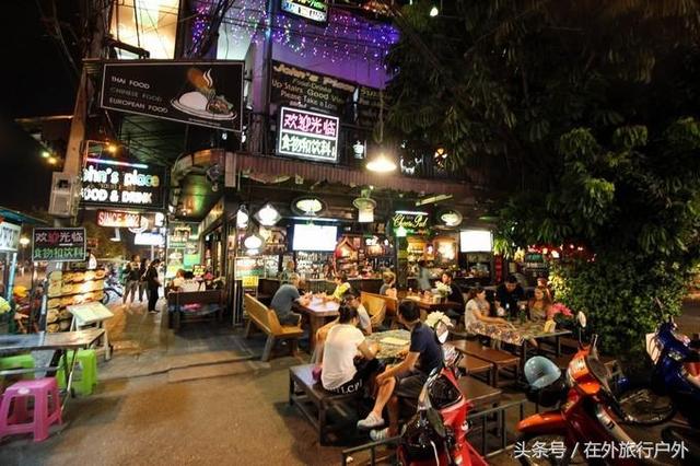 画面泰国旅游骑大象，90后小清新出游泰国