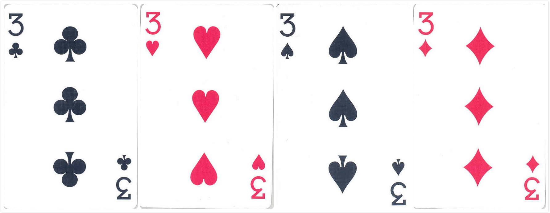 三张扑克比大小图片