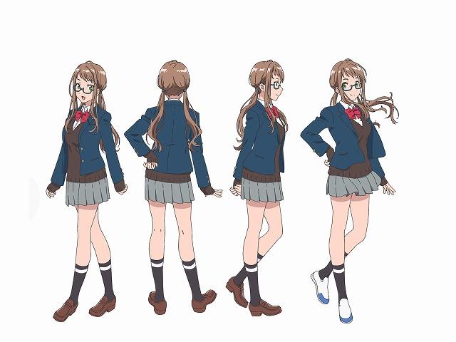 月白瞳美，微信头像，月白瞳美（PA原创动画《来自缤纷世界的明天》10月5日首播）