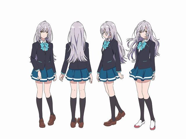 月白瞳美，微信头像，月白瞳美（PA原创动画《来自缤纷世界的明天》10月5日首播）