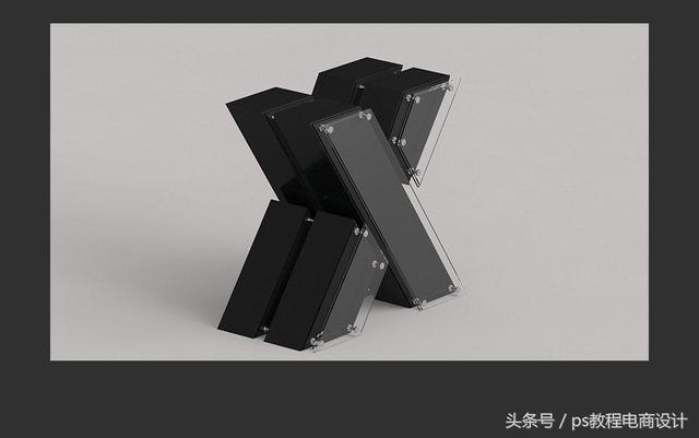 c4d文字怎么做立体，怎么做C4D立体效果文字（AI结合C4D制作一款金属立体挤压字体）