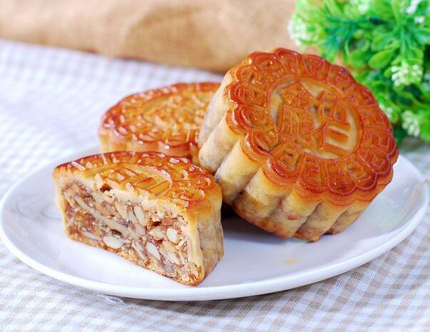 圖片[3]-【五仁月餅】做法步驟圖 入口酥松 香甜可口 三盤不夠吃-起舞食譜網