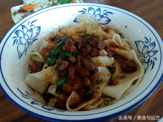 正宗陕西老碗面，倒是一碗老碗面真是够实在