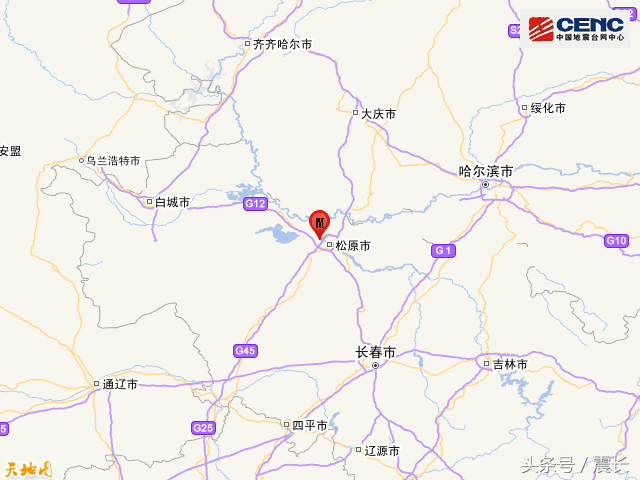 刚刚吉林市地震了，吉林松原又地震了吗（长春哈尔滨等地震感强烈无破坏发生）