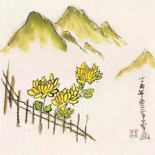 花中君子下一句是什么，花中君子下一句是什么中医四诊下一句是什么（每日一诗：不是花中偏爱菊）
