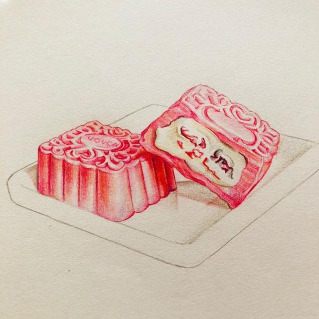 月饼怎么画简单又好看，怎么画月饼的简笔画（看插画老师一步一步教你画月饼）
