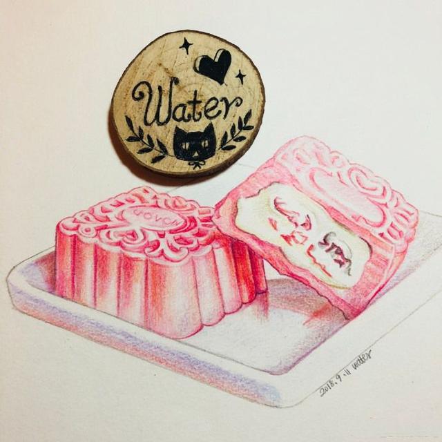 月饼怎么画简单又好看，怎么画月饼的简笔画（看插画老师一步一步教你画月饼）