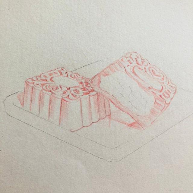 月饼怎么画简单又好看，怎么画月饼的简笔画（看插画老师一步一步教你画月饼）