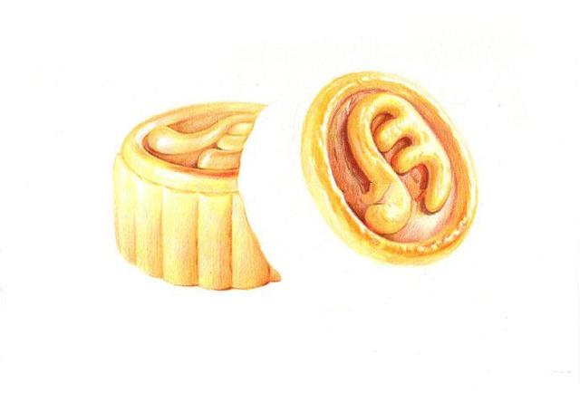 月饼怎么画简单又好看，怎么画月饼的简笔画（看插画老师一步一步教你画月饼）