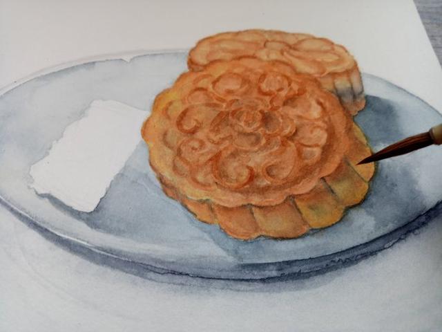 月饼怎么画简单又好看，怎么画月饼的简笔画（看插画老师一步一步教你画月饼）