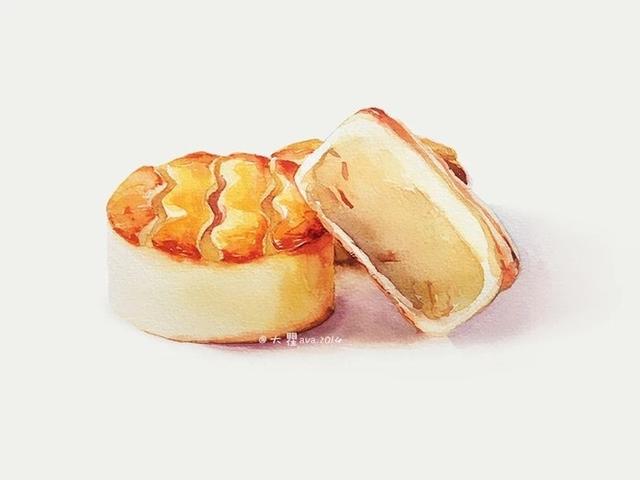 月饼怎么画简单又好看，怎么画月饼的简笔画（看插画老师一步一步教你画月饼）