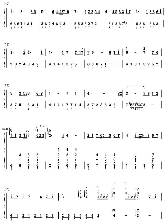 月半小夜曲c调简单版，月半小夜曲吉他谱（《月半小夜曲》钢琴双手简谱）