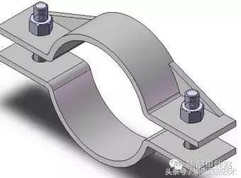 抱箍规格型号图片，15米电杆的电缆爬杆金具都用多大的U型抱箍啊（最全的配电线路8种抱箍图文详解）